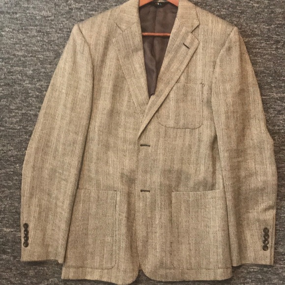 Jack Spade Herringbone Sportcoat - Picture 1 of 3